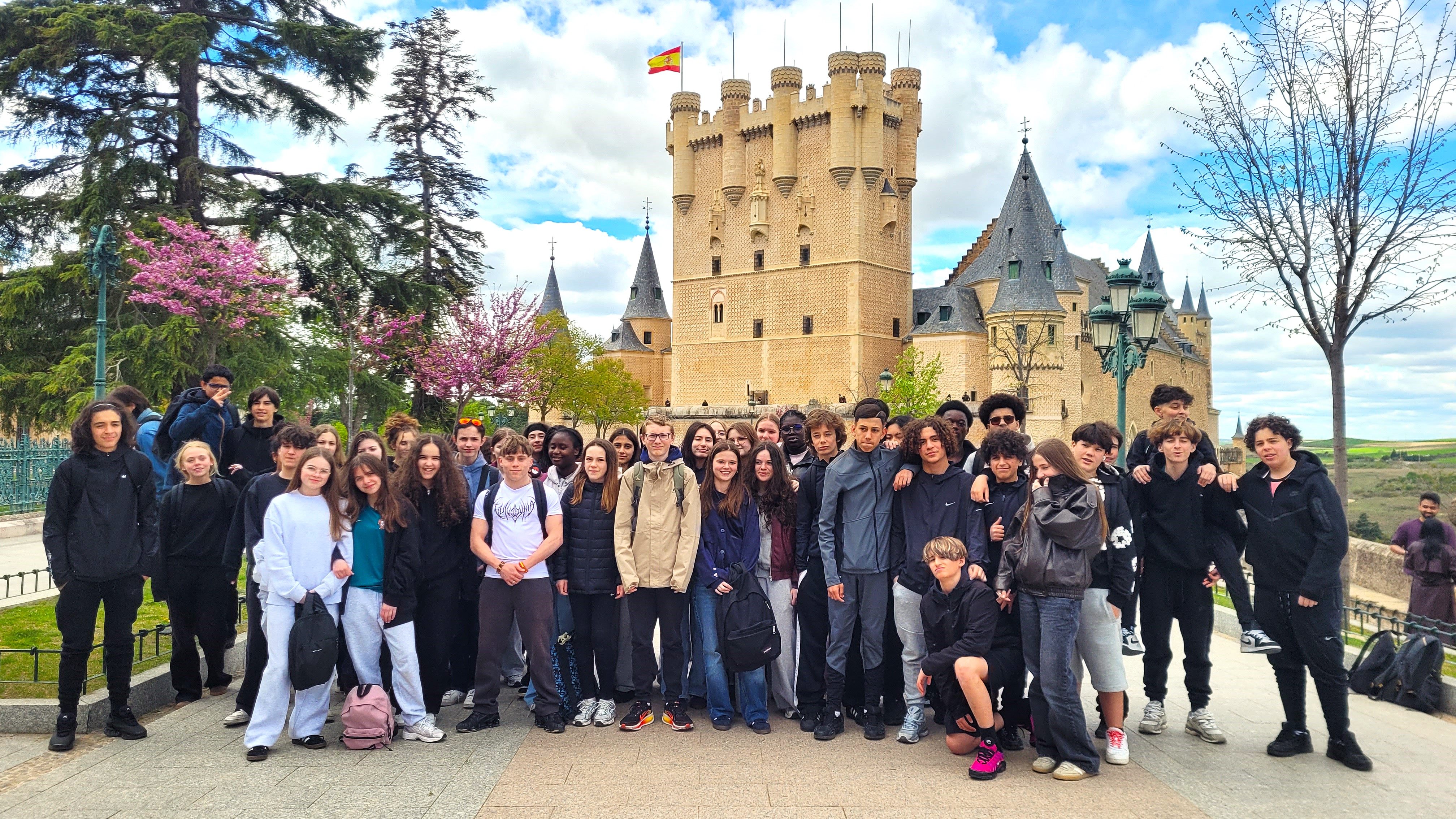Photographie - Voyage La Castille du collège Jean-Moulin de Neuilly-Plaisance